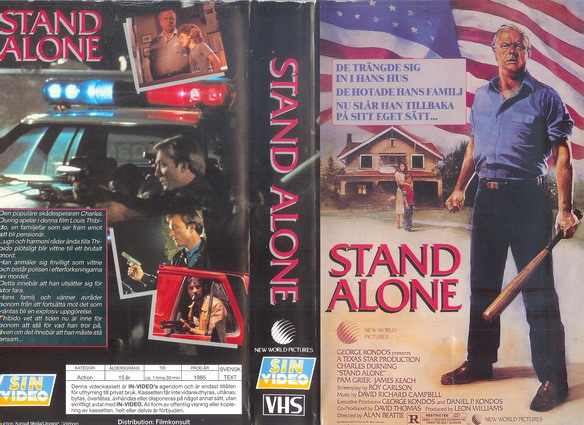 STAND ALONE (Vhs-Omslag)